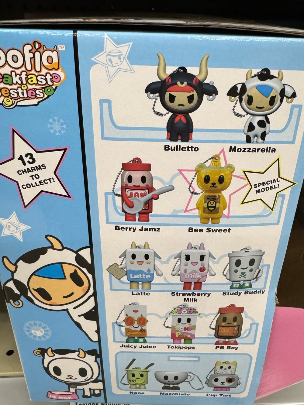 Moofia Breakfast Besties Tokidoki Collectible Charms New - Picture 3 of 3
